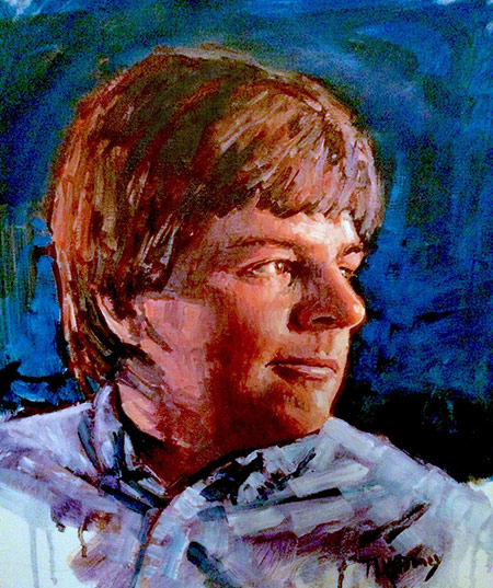 Jacob Below, Self Portrait